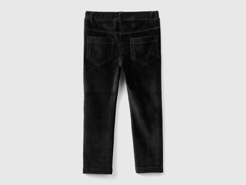 Hose aus geripptem Chenille