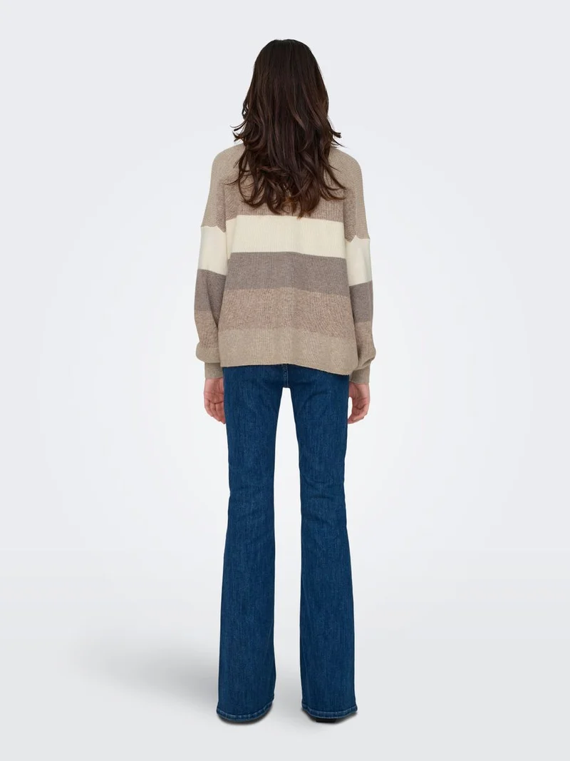 ONLATIA L/S STRIPE PULLOV KNT NOOS