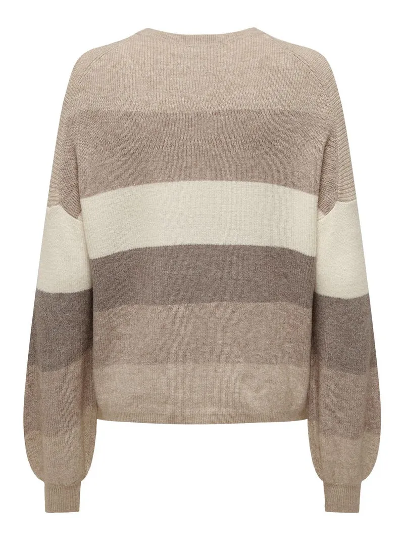 ONLATIA L/S STRIPE PULLOV KNT NOOS