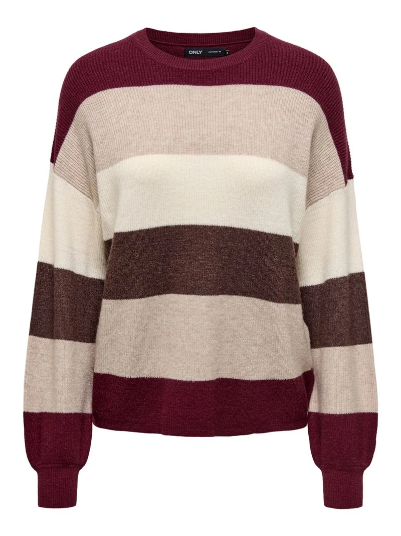 ONLATIA L/S STRIPE PULLOV KNT NOOS