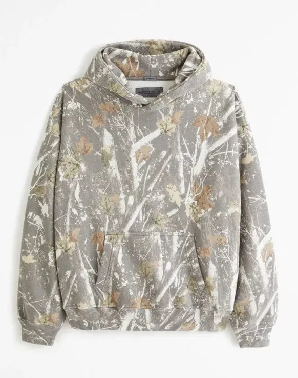 Unisex Tarnung Hoodie | Bequemer Kapuzenpullover | Freizeit & Outdoor | Weich & Langlebig