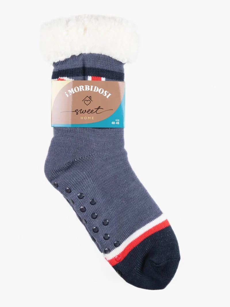 Calze antiscivolo da uomo imbottite - jeans