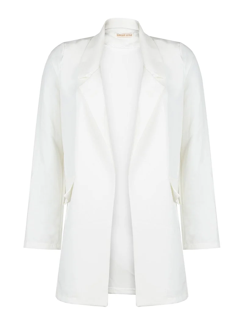 Blazer donna aperto - bianco
