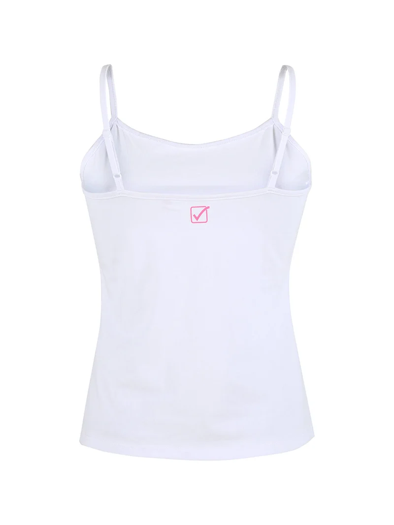 Canotta donna in cotone - bianco