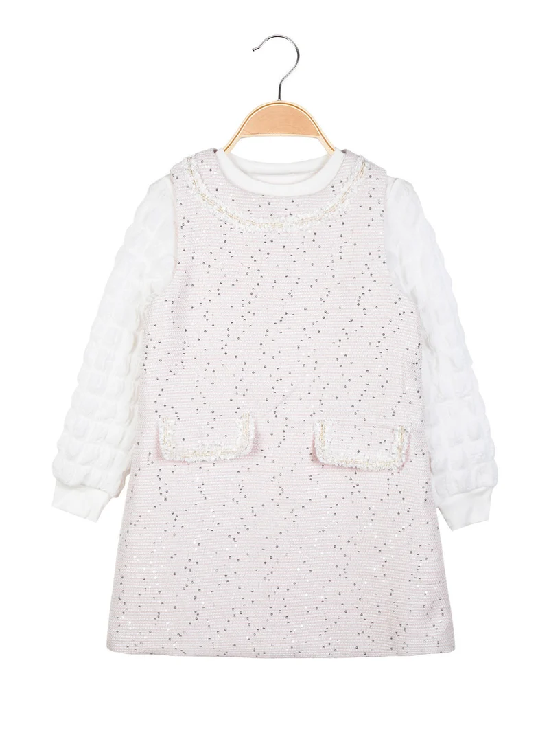 Vestitino da bambina 2 pezzi - rosa