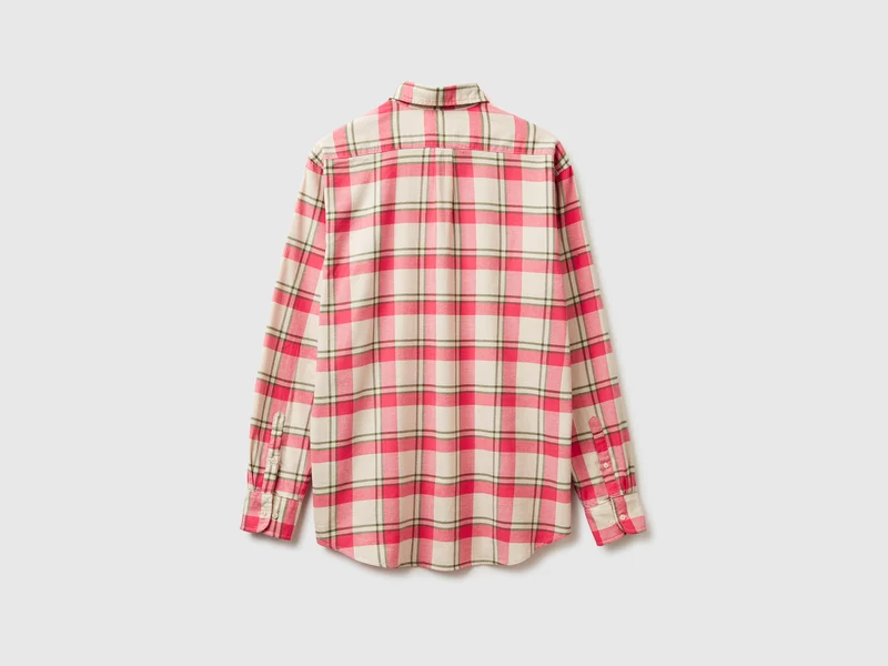 Flanell-Button-Down-Hemd