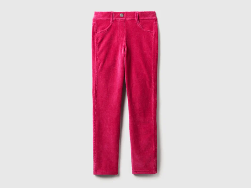 Superenge Chenille-Hose