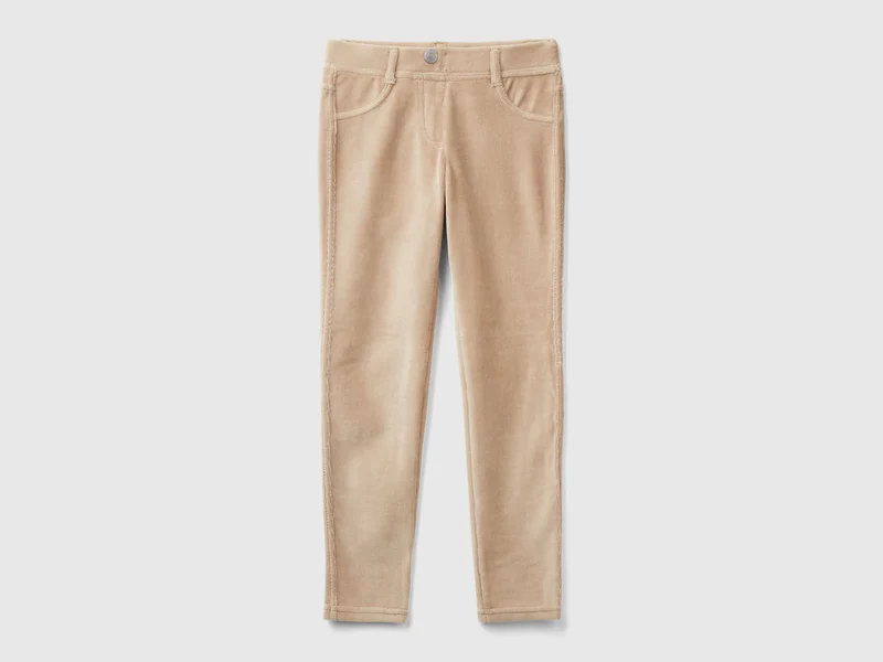 Superenge Chenille-Hose