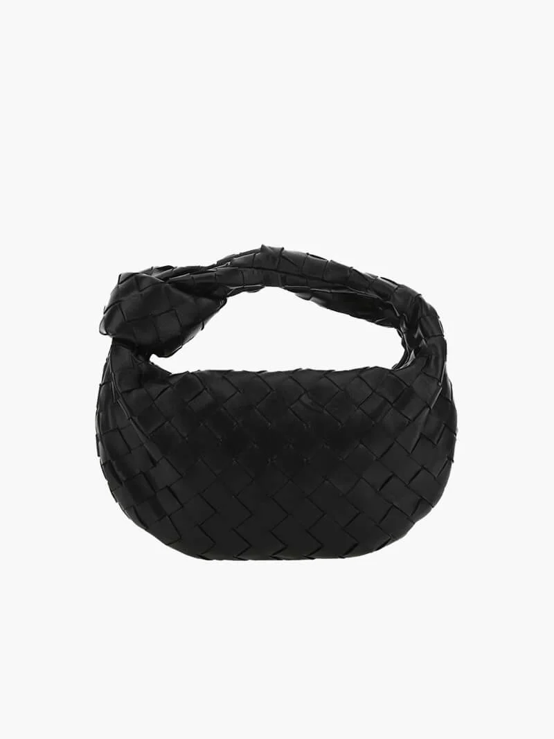 Gewebte Mini Tasche | Veganes Leder | Handgefertigt & Alltagstauglich