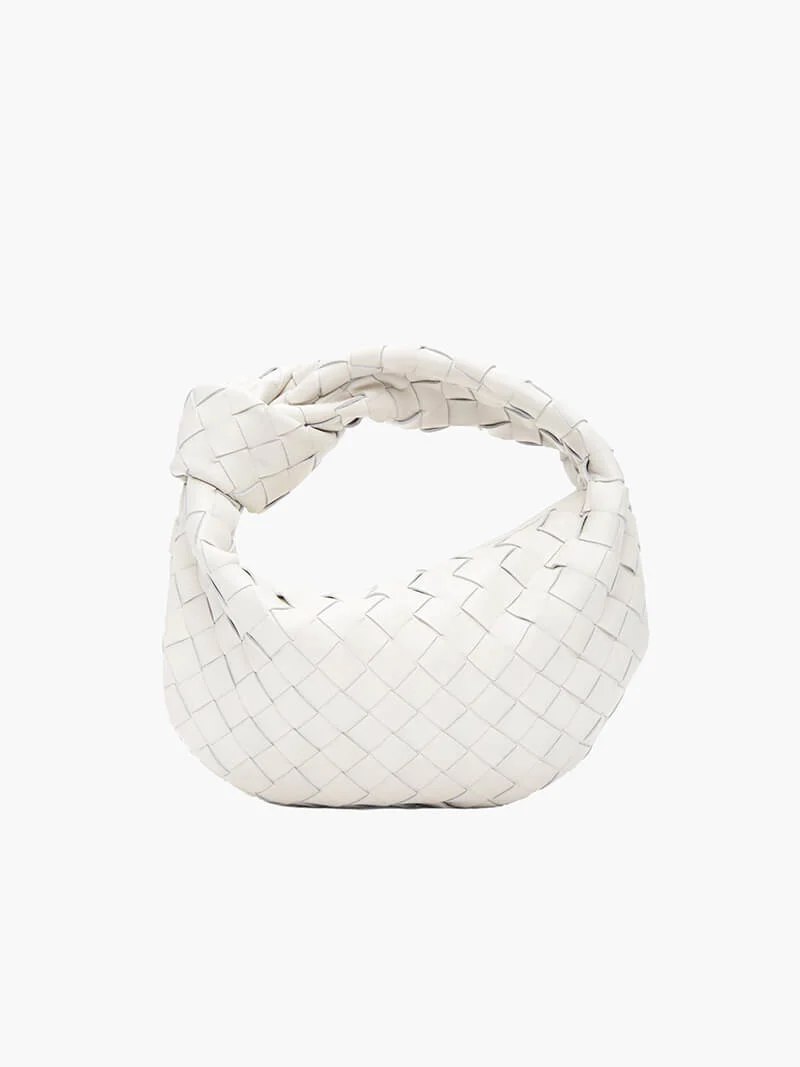 Gewebte Mini Tasche | Veganes Leder | Handgefertigt & Alltagstauglich