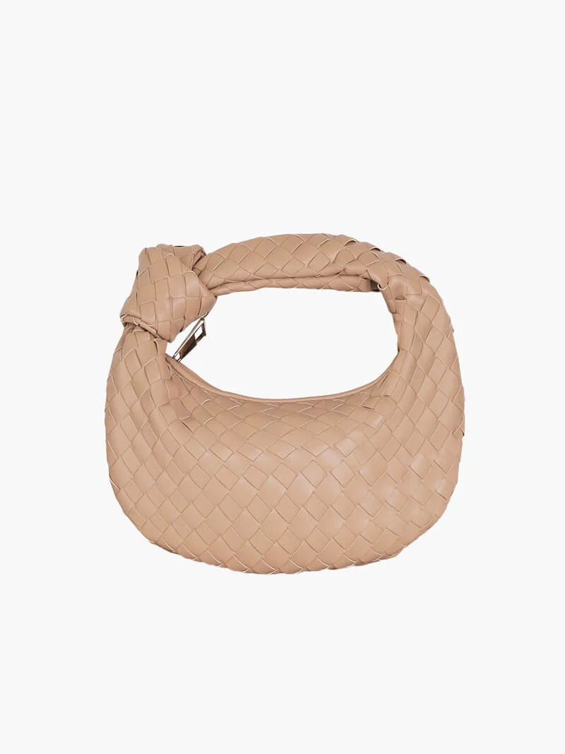 Gewebte Mini Tasche | Veganes Leder | Handgefertigt & Alltagstauglich