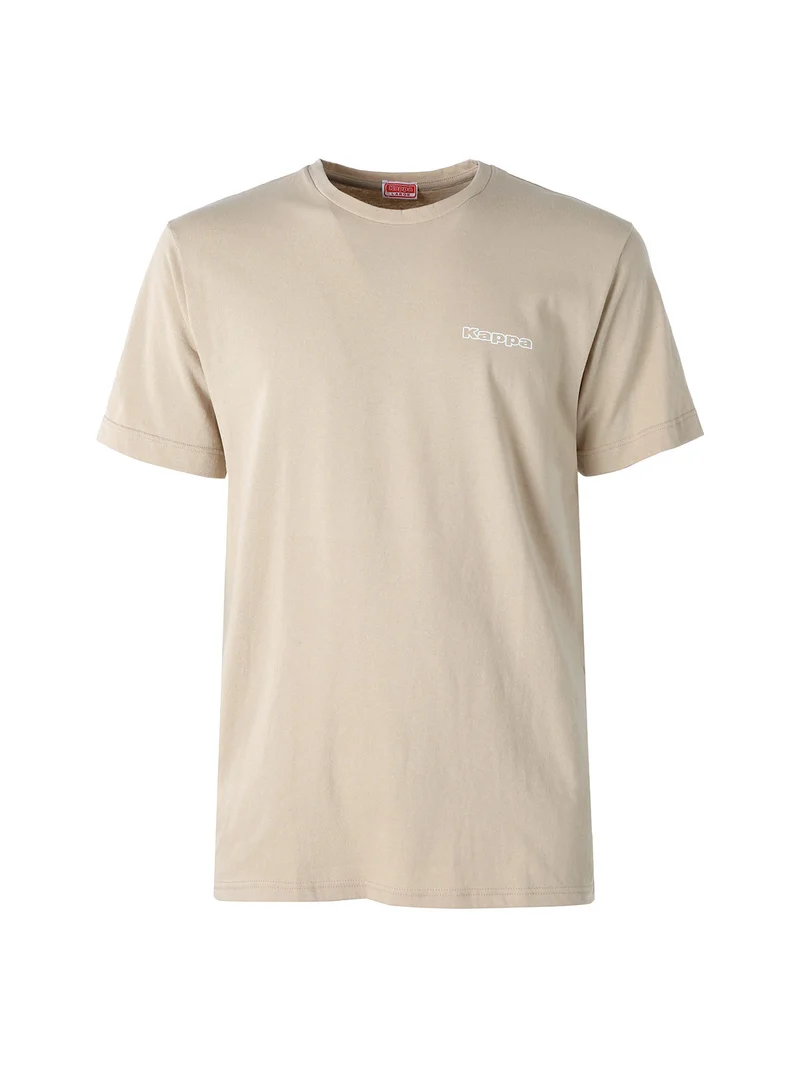 T-shirt da uomo con logo - sabbia