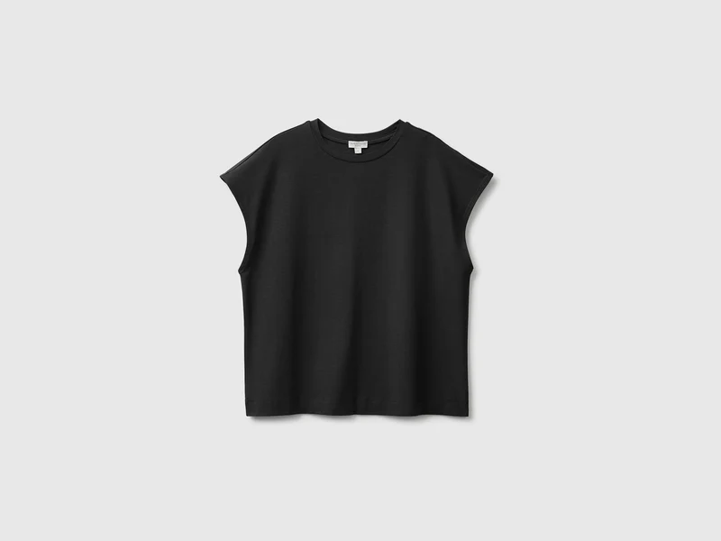 T-Shirt aus Bambus-Viskose-Mischgewebe