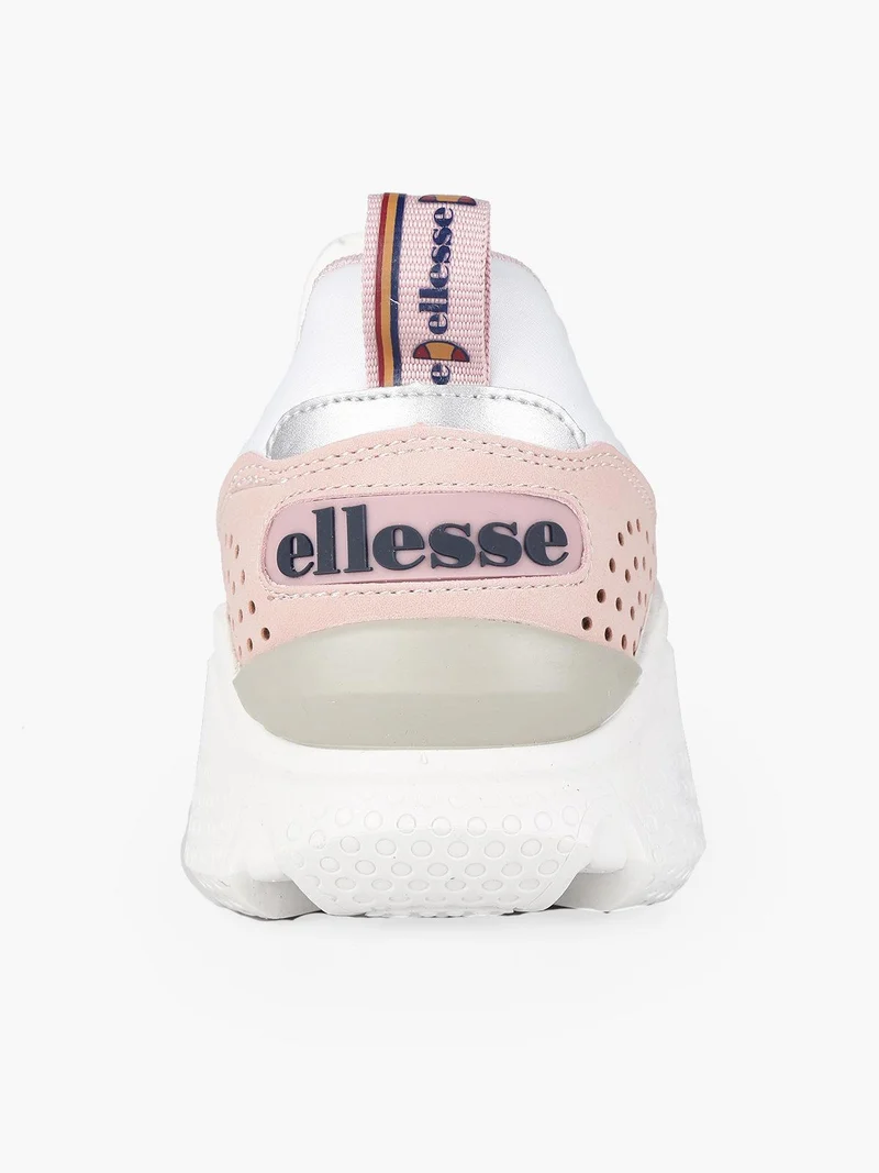 Scarpe slip on in tessuto con zeppa - rosa