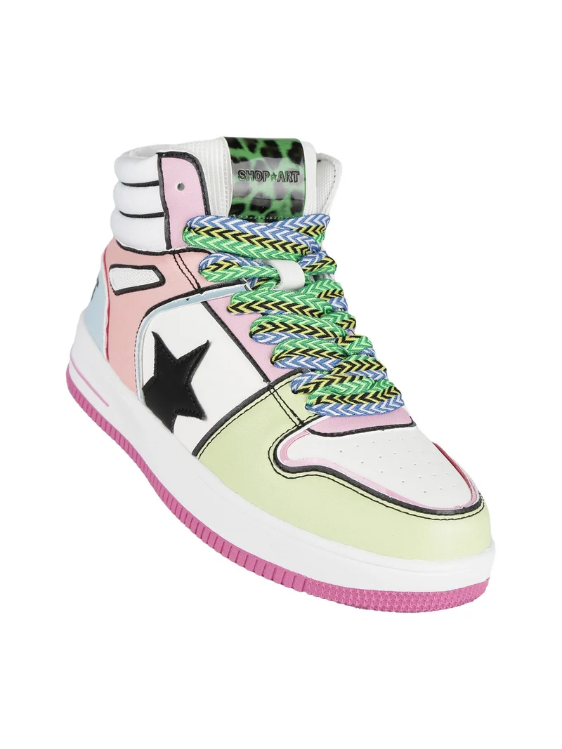 BASKET KARLIE Sneakers alte donna multicolor