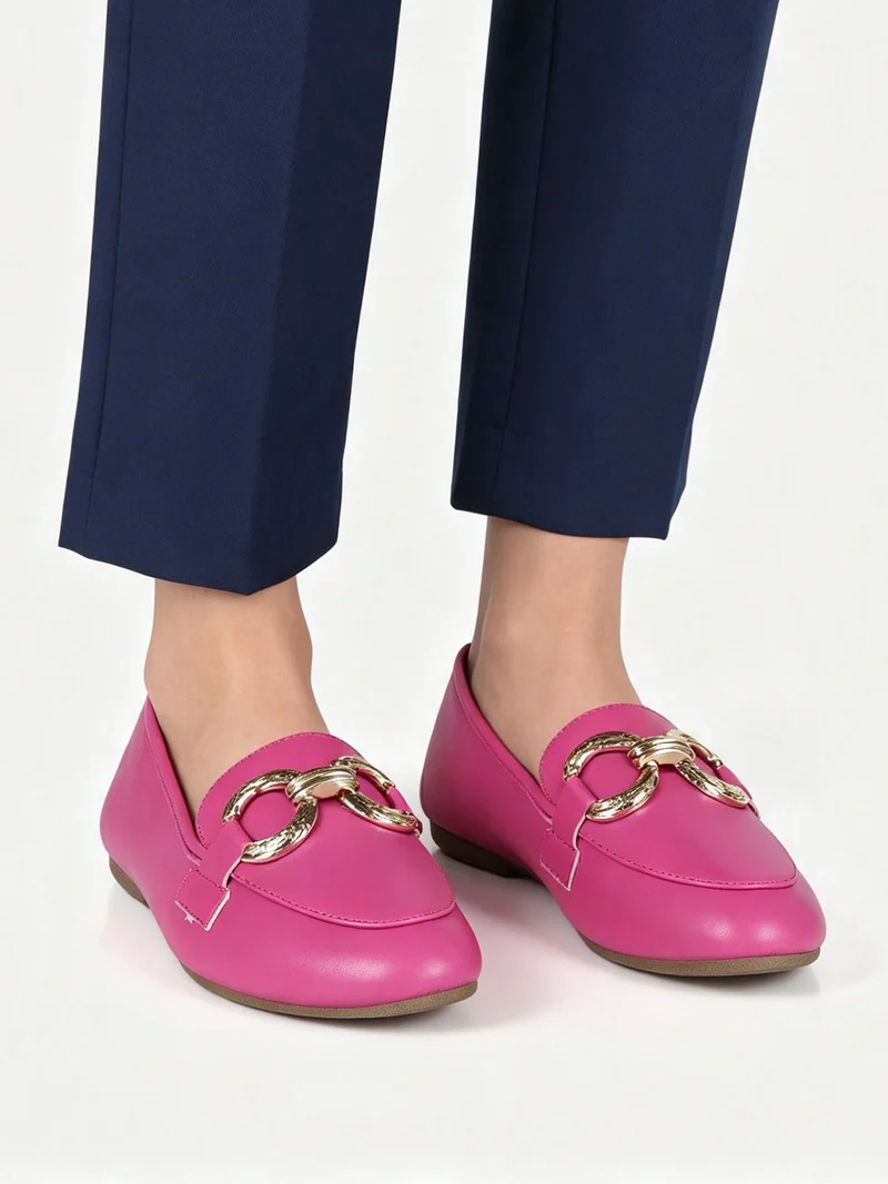 Mocassini donna - fucsia