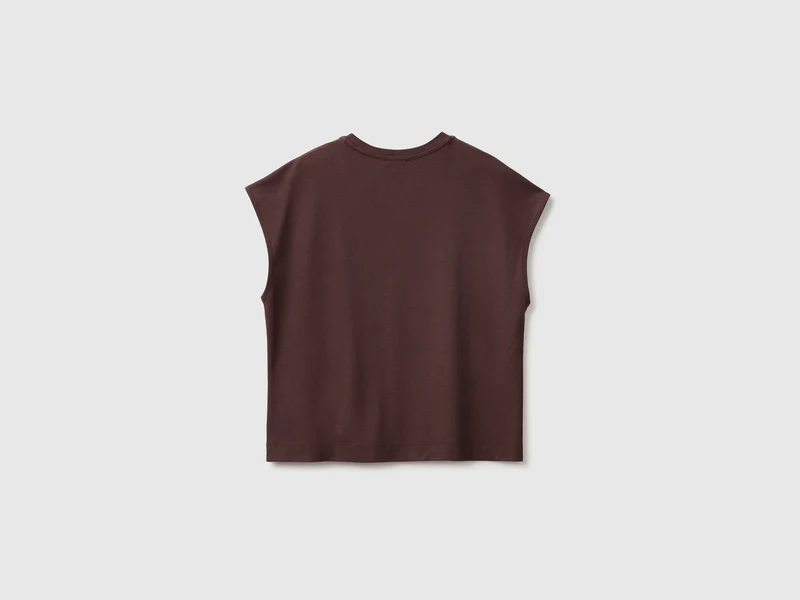 T-Shirt aus Bambus-Viskose-Mischgewebe