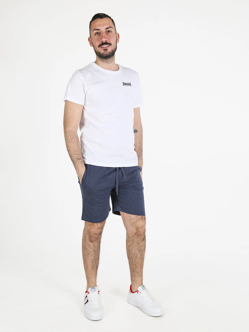 T-shirt da uomo in cotone con logo - bianco