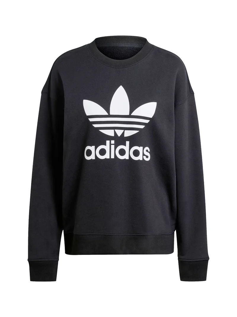 FM3272 TRF CREW SWEAT Felpa oversize - nero