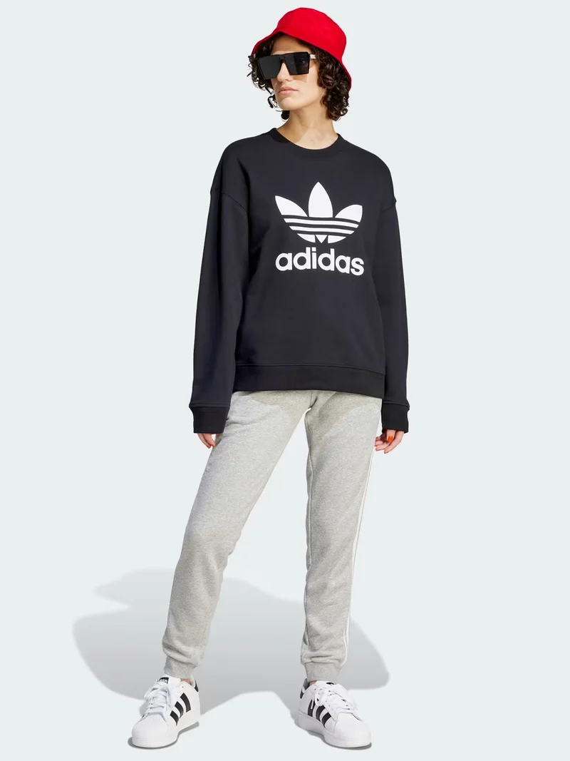 FM3272 TRF CREW SWEAT Felpa oversize - nero