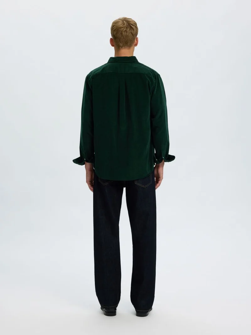 SLMREGCOLE DANNI CORD BD LS SHIRT NOOS