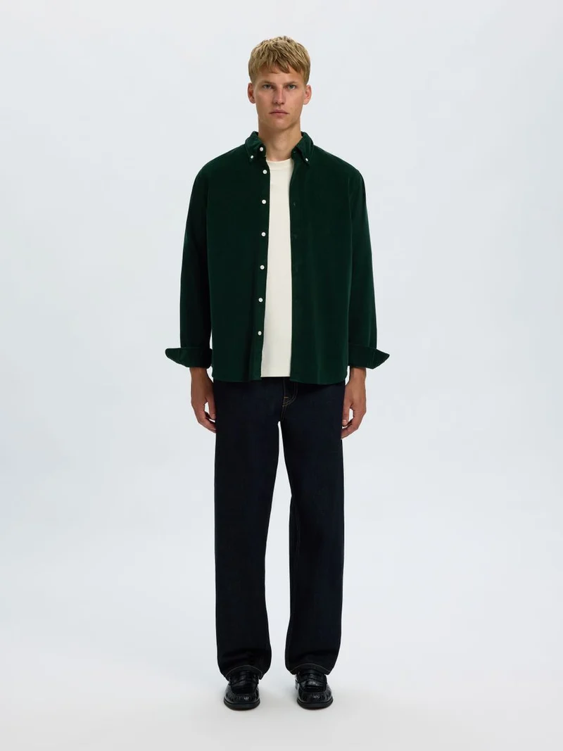 SLMREGCOLE DANNI CORD BD LS SHIRT NOOS