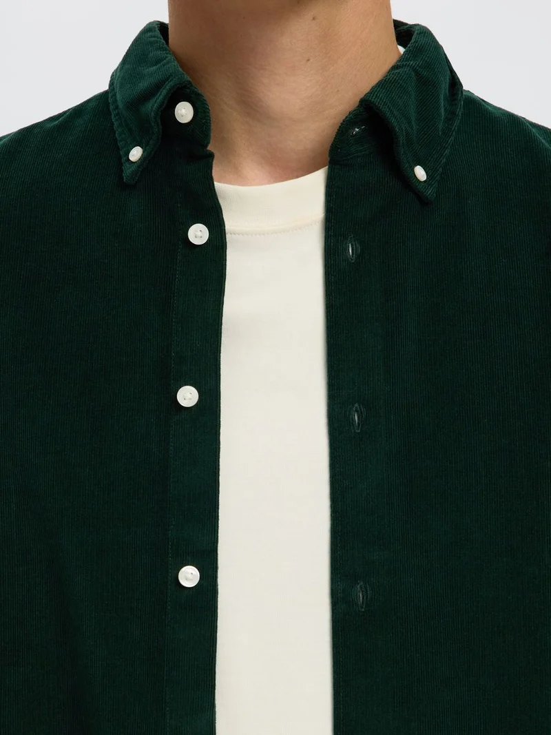 SLMREGCOLE DANNI CORD BD LS SHIRT NOOS