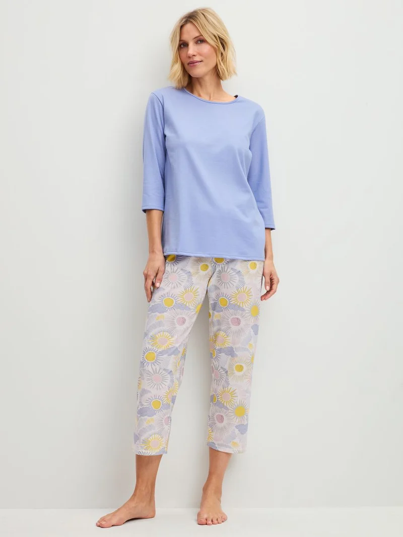 DAMEN Pyjama 7/8