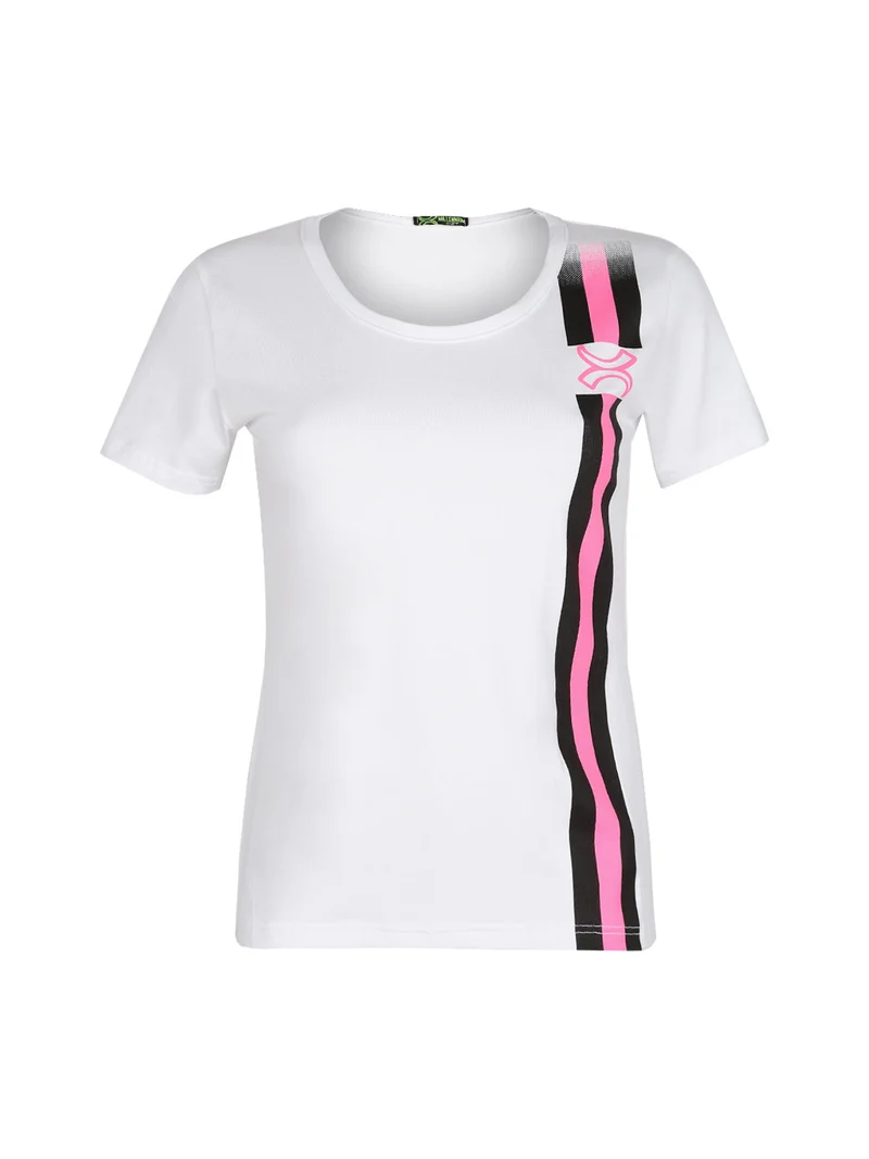 T-shirt manica corta donna - bianco