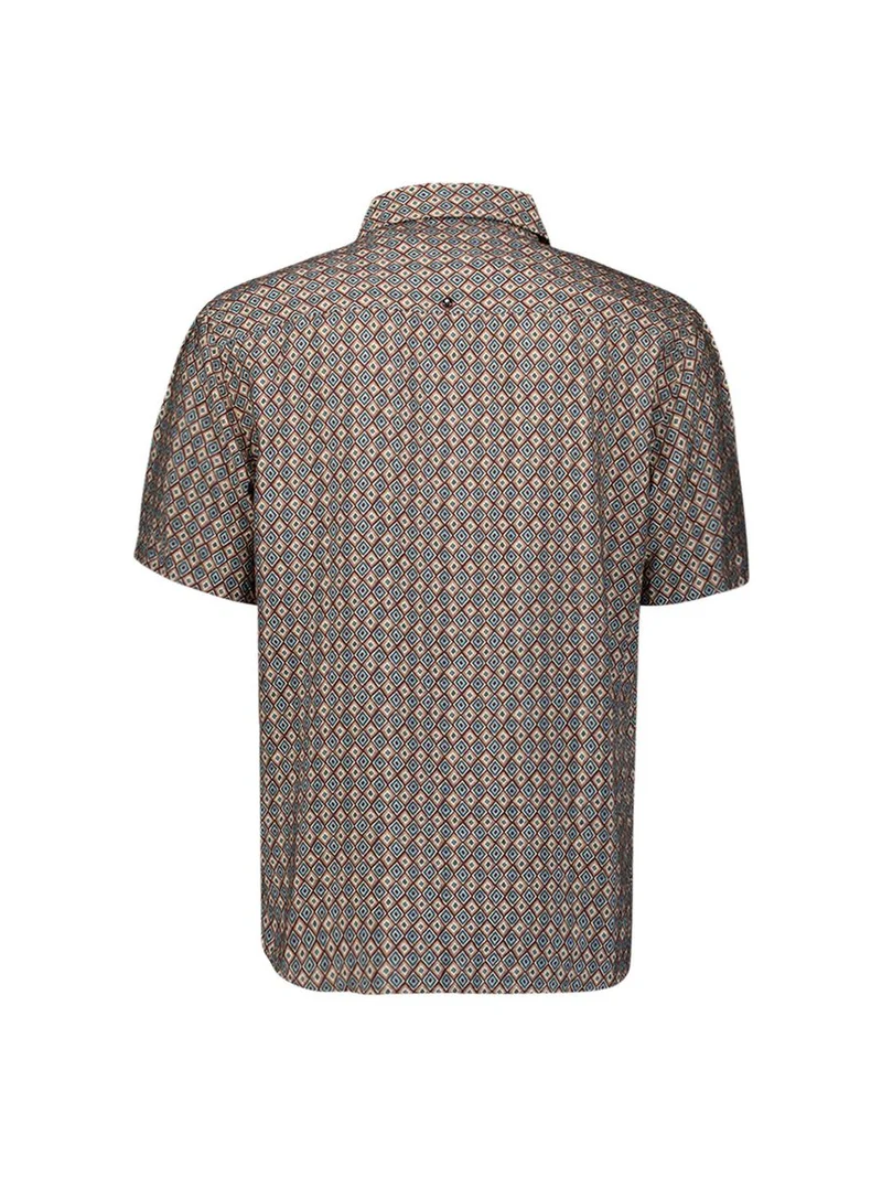Shirt Short Sleeve Allover Printed