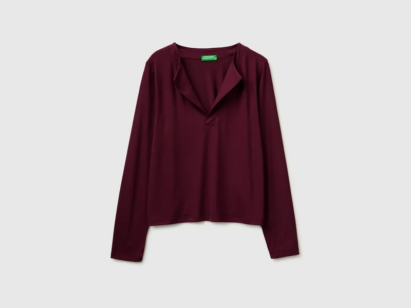 T-Shirt mit Revers