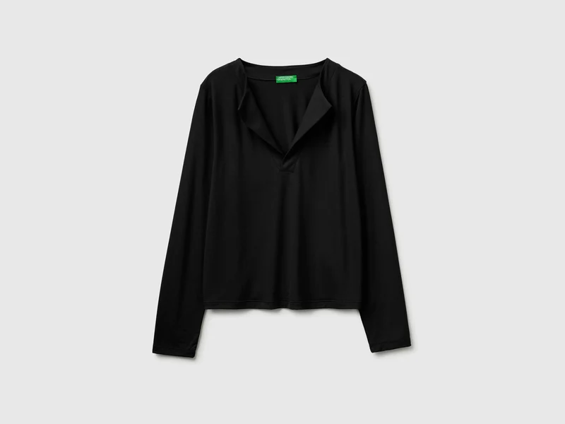 T-Shirt mit Revers