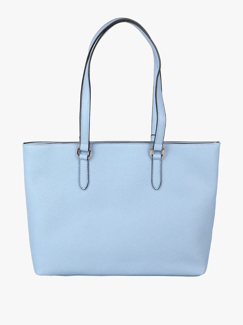 Borsa donna modello tote - azzurro