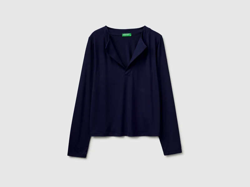 T-Shirt mit Revers