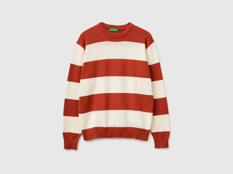 Gestreifter Pullover