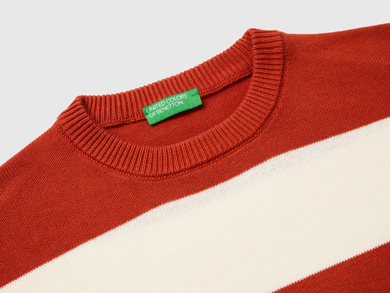 Gestreifter Pullover