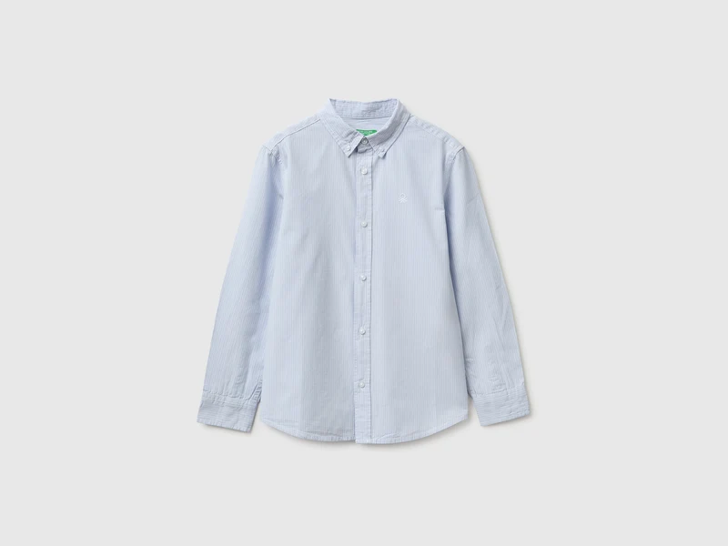 Gestreiftes Button-Down-Hemd