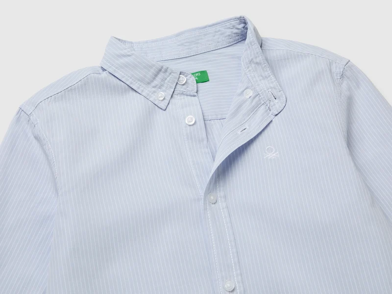 Gestreiftes Button-Down-Hemd