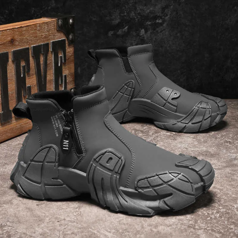 Herren Martin Boots | Wasserdicht & Rutschfest | Strapazierfähig & Bequem