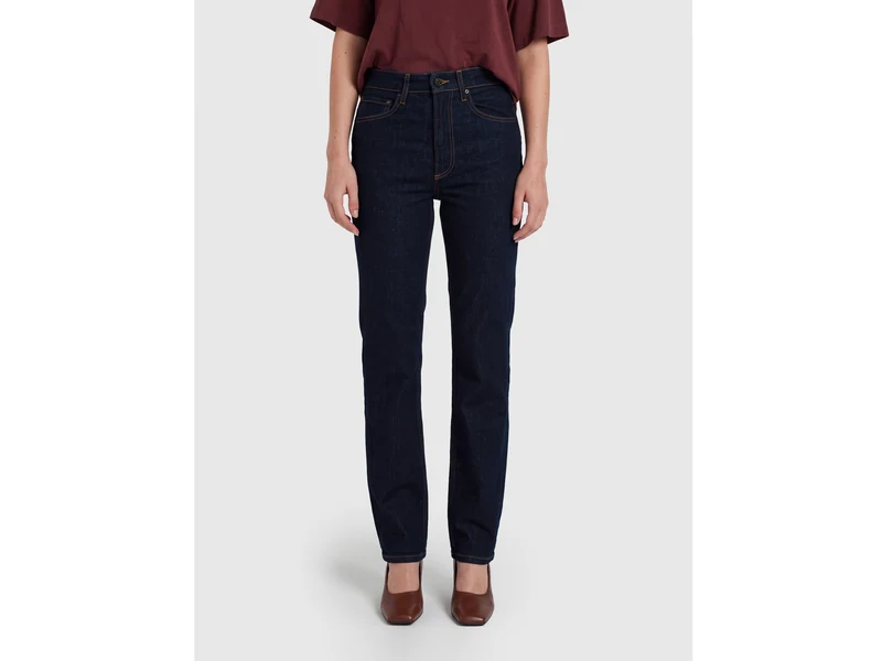 Bootcut-Jeans mit Rinse-Wash-Funktion