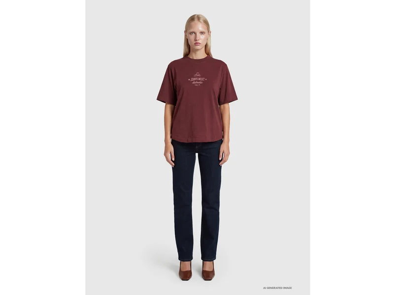 Bootcut-Jeans mit Rinse-Wash-Funktion