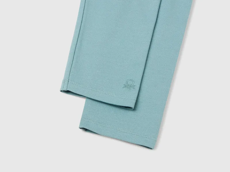 Leggings aus elastischer Baumwolle