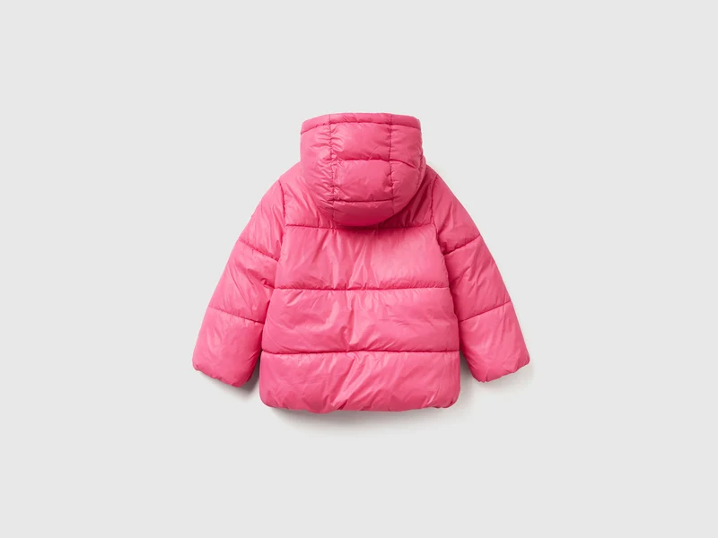 Nylonjacke mit Kapuze