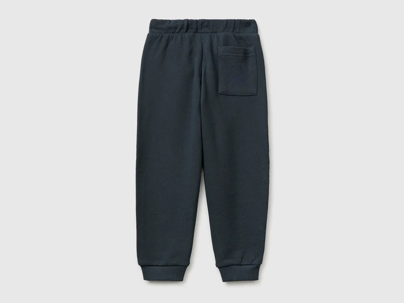 Baumwollhose mit Logo
