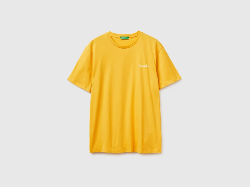 Baumwoll-T-Shirt mit Logo