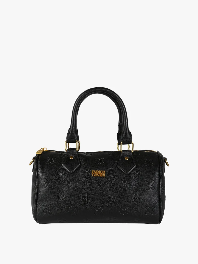 Borsa a bauletto da donna - nero