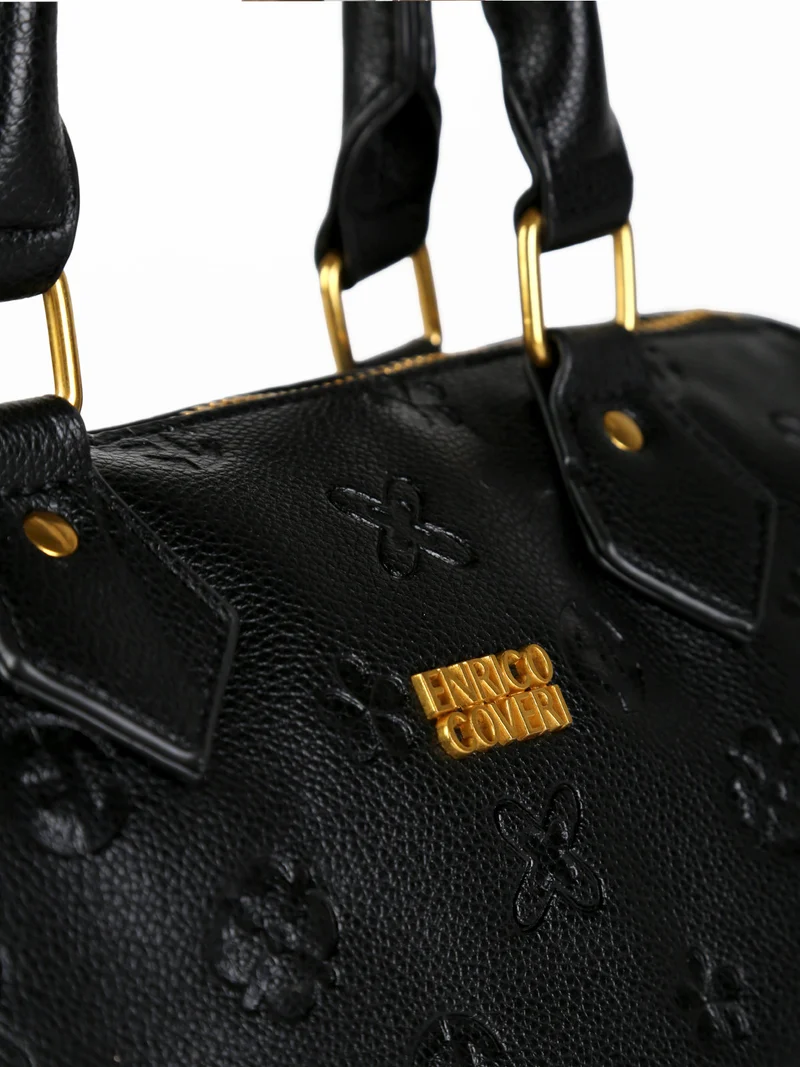 Borsa a bauletto da donna - nero