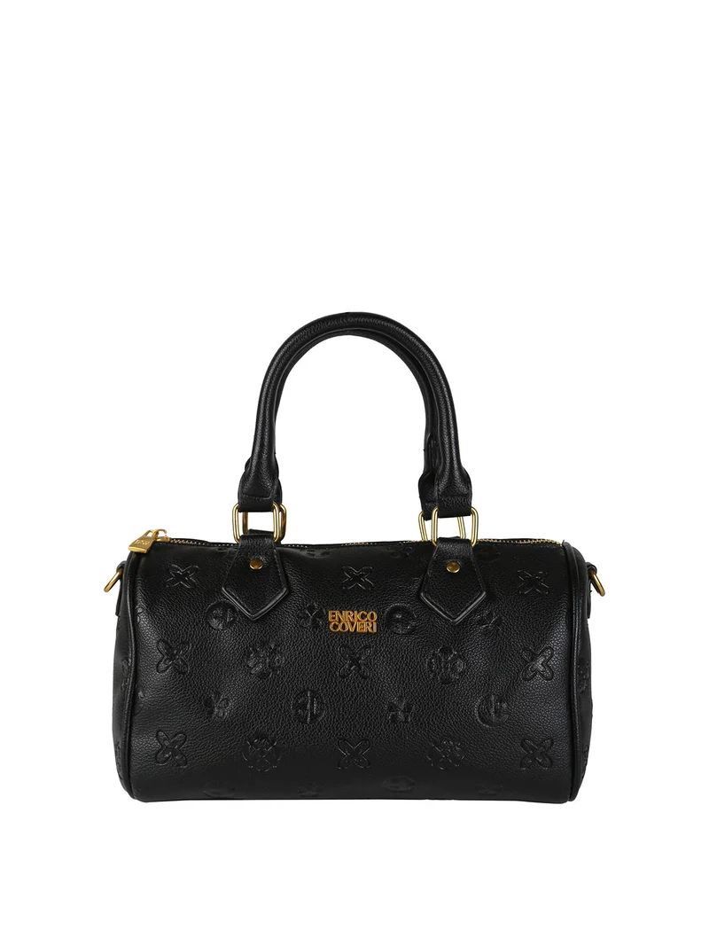 Borsa a bauletto da donna - nero