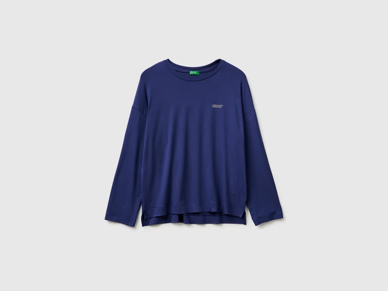 Modal-Pullover mit Stretchanteil