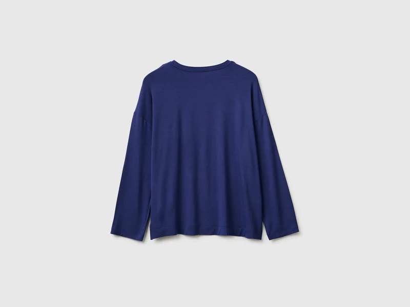 Modal-Pullover mit Stretchanteil